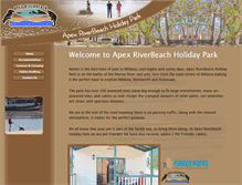 Tablet Screenshot of apexriverbeach.com.au